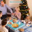 Food Warming Mat, Upgraded Graphene Fast Full Surface Heating Electric Warming Tray with 6 Level Adjustable Temperature & 6 Hours Timer, Rollable Food Warmer for Parties Buffet Everyday Use