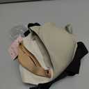 DEANGELMON 4 Pieces V Neck Bralettes Padded Seamless Adjustable Straps Bra Everyday Basic Sleeping Bras (4P5, M)