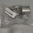 PATIKIL Light Socket Shade Ring, 2pcs E26 E27 Medium Base Metal Sockets Lock Ceramic/Porcelain Sockets with Thread Diameter 1-1/2 Inches for Hanging Lamp Holder, Nickel 40mm / 1.57"