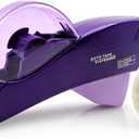 Automatic Tape Dispenser for Wrapping Gifts, Handheld Packaging Tape DispenserGun with Cutter, Dispensers for Adhesive Tapes-Purple