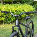 31.8 Bike Handlebar - 25mm, 55mm, 70mm, 90mm,120mm Riser Handlebar - 780mm Aluminium Alloy Mountain Bike Bicycle Handlebars (70mm Rise)