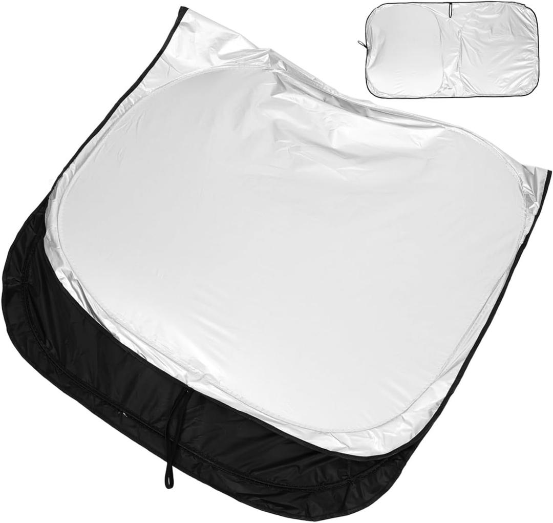 Zerodeko Car Windshield Sunshade Windscreen Cover Fit Easy Install Uv Protection