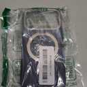 TORRAS Organic Leather for iPhone 17 Pro Case with Stand, Fit for Magsafe, 360 Spin Kickstand with Camera Control, Premium Leather Durable Stylish Q3 VegSkin for iPhone 17 Pro Phone Case, Deep Blue