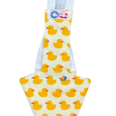 Chicken Diapers Duck Diaper Diaperalls for Hens, Roosters, Ducks, Ducklings - Reusable, Adjustable by Uni Infinity (Yellow Ducks, Duck Small, 1, Count)