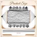 Hand Woven Cotton Rope Hammock, 10 ft Hammock for Patio Garden Yard Porch Camping Beach Indoor Outdoor Hanging Include Rope Straps, 450lb Capacity(Black)