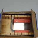 Soap Cutting Tool Set Wooden Loaf Cutter Mold + 2 Pcs Straight Wavy Stainless Steel Cutter Slicer