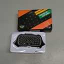 MoKo Green Backlight Keyboard for Xbox One Controller, Xbox Series X/S, Wireless Gaming Chatpad Keypad with USB Receiver&3.5mm Audio Jack, Xbox Accessories for Xbox One/One S/Elite/2 Controller, Black