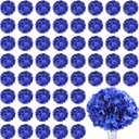 AVIVIHO 60 PCS Royal Blue Hydrangea Artificial Flowers Bulk Fake Flowers Hydrangea Silk Flowers with Stems Heads for Wedding Party Home Decor Table Centerpieces Father's Day Decoration