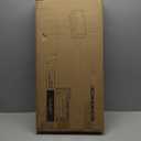 SONGMICS MAZIE Collection - 43 Inches Folding Storage Ottoman Bench, Ottoman Foot Rest, End of Bed Bench, Storage Chest, Load 660 lb, for Living Room, Bedroom, Entryway, Light Gray ULSF77G