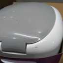 Litter Genie Style Pail Cat Litter Box Waste Disposal System for Odor Control Includes 1 Square Refill Bag