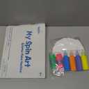 Wings Giant Spin Art Machine Variable Speed, Battery Operated Spinner - Paint Spinner with Splatter Guard, Washable Paint, Spin Art Kit, Art Design Card, Stem Toys, Kid Arts and Crafts, Girls Boys (Paper & Paint Refill Pack)