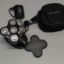 Remington XR7000 Balder Pro Rotary Shaver Rechargeable Waterproof Electric Razor for Men Cordless Lithium Power 5 Dual Track Flexing Heads and Pop-Up Trimmer Black