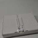 4 Tier Plastic Storage Drawers Box Tower Unit Stationery Organizer On Wheels