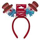 Christmas Headband Boppers – Snowman