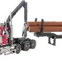 Fascinations Metal Earth Premium Series Western Star 4900SB Log Truck & Trailer 3D Metal Model Kit