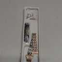 JOYOZY Women Girls Stylish Bands Compatible with Galaxy Watch 6/5/4/FE/7 40mm 44mm/Classic 42mm 43mm 46mm 47mm/Galaxy Watch Active 40mm/Active 2 40mm 44mm/Galaxy Watch 3 41mm/Garmin Vivoactive 3 (Rose Gold+Silver)