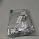 DEEKA 12 PCS 7" Large Glitter Cheer Bows Shiny Cheer Hair Bows Ponytail Holder Handmade for Cheerleader Girls Softball Sports -Silver