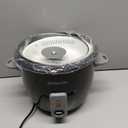 Proctor Silex Rice Cooker & Food Steamer, 16 Cups Cooked (8 Cups Uncooked), Includes Steam and Rinsing Basket, Black (37527)