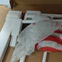 Safety 1st Easy Install Walk Thru Baby Gate for Doorway With Door, Dog Gates, Fits 29"-38", Easy Install 28" Tall, White