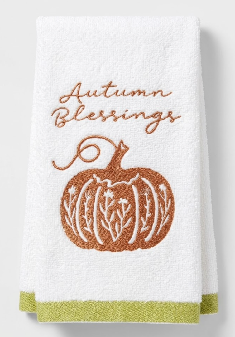 HOMEWEAR Fall Hand Towels (2 Pack)