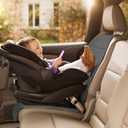 Munchkin Car Seat Cover for Under Baby Car Seats and Toddler Booster Seats, Elite Seat Guardian Protector, Rear and Forward Facing, Dark Grey