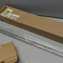 Moen Voss Brushed Nickel 24-Inch Bathroom Towel Bar, Wall Mounted Bath or Hand Towel Rack, YB5124BN (27.83 x 3.03 x 4.92 Inches)