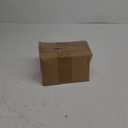 QWORK 3/4" x 250' Woven Cord Strapping Roll with 50 Pcs 3/4" Metal Buckles, Heavy Duty Polyethylene Braided Rope Strap Roll, 2400 lb Strong Break Strength 6" x 3" Core, White