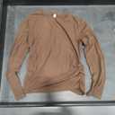 Darong Women's 2 Piece Outfits Lounge Sets 2026 Long Sleeve Tops Wide Leg Pants Casual Matching Set (Large)