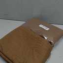 100% Cotton Quilted Pillow Sham Floral Printed Pillow Cover Set of 2 (King Size, Coffee)