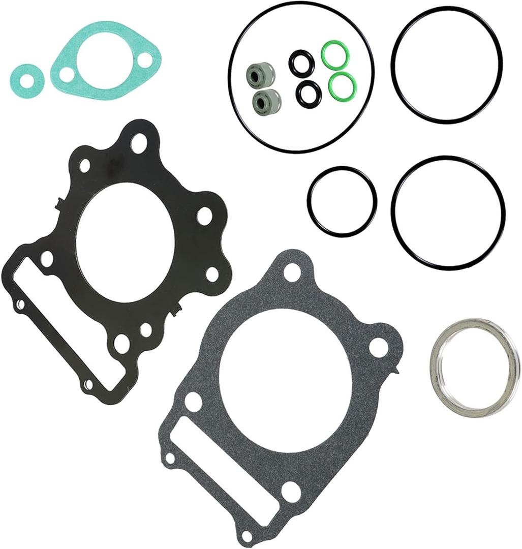 Engine Motor Top End Head Gasket Kit Replacement for Honda FourTrax 300 TRX300 1988-2000 Replacement for 12191-HC4-900 91304-HA0-003 12251-HA0-004