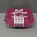 Manna™ Glass Bento Box - Pink, 1 ct 