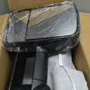 SCITOO Towing Mirrors Fit Chevy GMC Exterior Accessories Mirrors Fit 1999-2007 Chevy/GMC Silverado/Sierra 1500 2500HD 3500HD with Convex Glass Manual Controlling and Telescoping Features