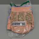 Leekalos Reusable Female Dog Diapers - Easy to Put On, High Absorbent, Washable (Purple, Gray, Pink, Large - Pack of 3)