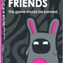 Disturbed Friends Party Game - Find Out Who Your Friends are! Hilarious Card Game for Adults for White Elephant Parties, Stocking Stuffers and Board Games Night with Your Friends