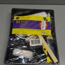 Bates - Paint Tray Set, Paint Rollers, Paint Brushes for Wall, Tray, Roller Brush, 11 Piece Home Painting Supplies, Foam Brush, House Painting Supplies, Painting Tools, Interior, Exterior