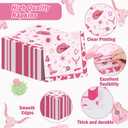 96Pcs Western Cowgirl Party Supplies Paper Plates Napkins Pink Cowgirl Bachelorette Cactus Party Tableware Set Wild West Rodeo Birthday Decorations Favors for Kids Baby Shower Farm Decor Serves 24