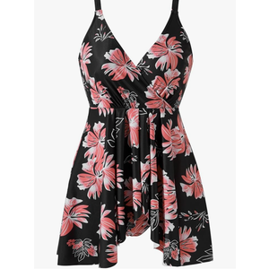 Women TwobPiece Swim Suit,  Swimsuit Tummy Control Ruched Skirted Bathing Suit, Size XXL Women TwobPiece Swim Suit,  Swimsuit Tummy Control Ruched Skirted Bathing Suit, Size XXL