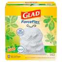 Glad ForceFlex Tall Kitchen Trash Bags, 13 Gallon, Gain Original, 140 Count