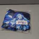 Itzel Women's V Neck One Piece Swimsuit Modest Blue Light Blue Floral 16 (L)