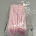 Kacctyen 12 Pcs Pink Bow Cosmetic Bag Coquette Preppy PVC Makeup Bag Bulk Clear Zippered Travel Toiletry Pouch Gift for Women Birthday Party Favor Bridal Shower