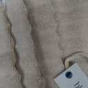 Blue Loom Ribbed Bath Towels Set, 100% Cotton 600GSM, Soft Absorbent Durable 2 Bath Towels, 2 Hand Towels, 2 Wash Cloths for Bathroom - Mason (58" x 30" inch Towels) (Ivory, 6 Piece)