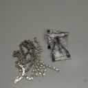 Bike Chain, High Tensile Strength Bicycle Chain for Road/MTB Bike 9 Speed - Quick Buckle - 116 Links - Dark Silver