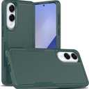 for Samsung Galaxy S25 Edge Case, Shockproof, Strong and Durable Phone Protective Cover, Green