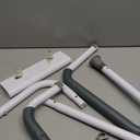 Toilet Safety Rails Medical Steel Sturdy Toilet Handle Height-Adjustable Leg Provides Support for Seniors, Disabled and Pregnant Women