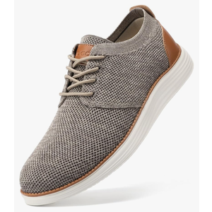 VILOCY Men's Fashion Dress Sneakers Casual Walking Shoes Business Oxfords Comfortable Breathable Lightweight Tennis 7.5 40
