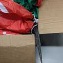 OurWarm 10 FT Christmas Inflatable Outdoor Decoration, Lying Gingerbread Inflatable Christmas Blow Up Yard Decorations with LED Lights, Inflatable Gingerbread Man for Yard Lawn Garden Roof Decor