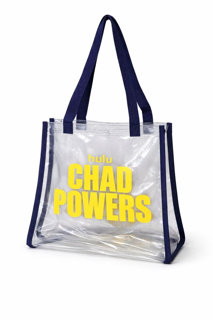 Hulu Chad Powers Clear Tote Bags Pack of 6