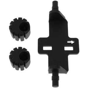 Briny River Motorcycle Rider Seat Adjustable Seat Lowering Kit Compatible with BMW R1200GS LC 2013-2019 (Black)