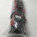 Hotop 6 Pcs Christmas Artificial Poinsettias Florals 19.6 Inch Large Christmas Poinsettia Decorations Red Green Christmas Flower Picks Stem for Christmas Tree Ornament Wreath DIY Xmas Party Decor