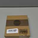 Americanflat 5x5 Picture Frame with Shatter-Resistant Glass - Set of 2 - Streamline Collection - Thin Border Square Frame for Tabletop and Wall - Hanging Hardware and Easel Stand Included - Black